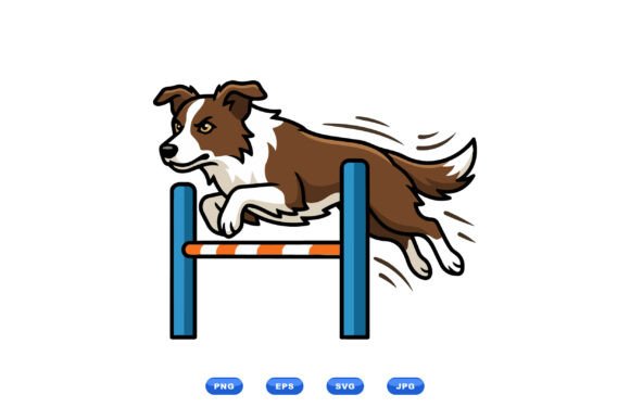 Agile Dog Jumping SVG Review for Embroidery Projects