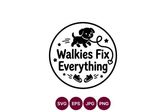 Cute Dog Walkers SVG Design Review