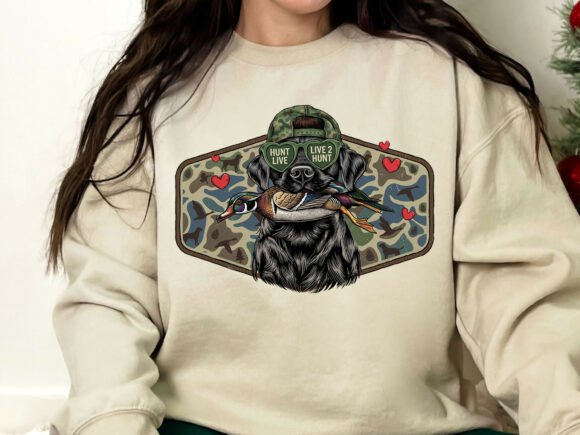 Duck Hunting Dog Camo Labrador Design Review