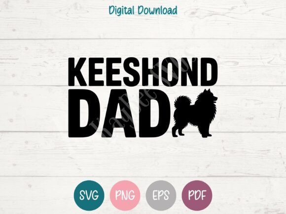 Keeshond Dog Dad Embroidery Design Review
