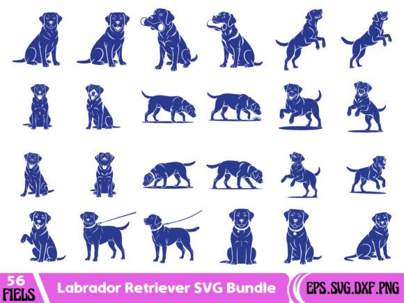 Labrador Retriever Dog SVG Bundle Review