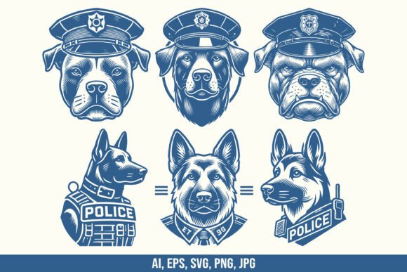 Police Dog Vector SVG Bundle Review