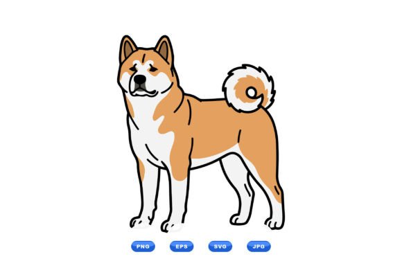 Shiba Inu Dog Clipart SVG Review