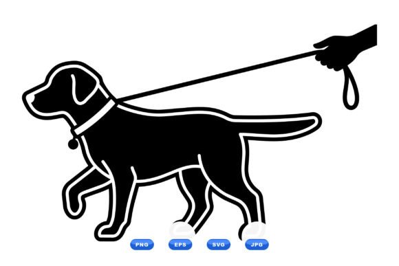 Walking Dog Silhouette SVG Review for Embroidery Projects