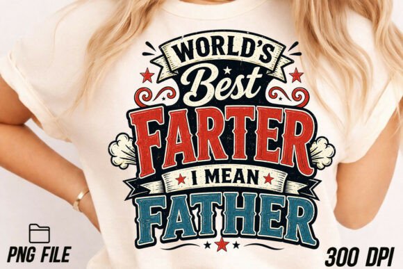 Worlds Best Farter Father's Day Embroidery Design Review